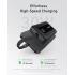 Anker A1689 Zolo Portable Charger, 20,000mAh 30W Power Bank with Built-in Lanyard USB-C Cable for Travel, Fast Charging Battery Pack - Black